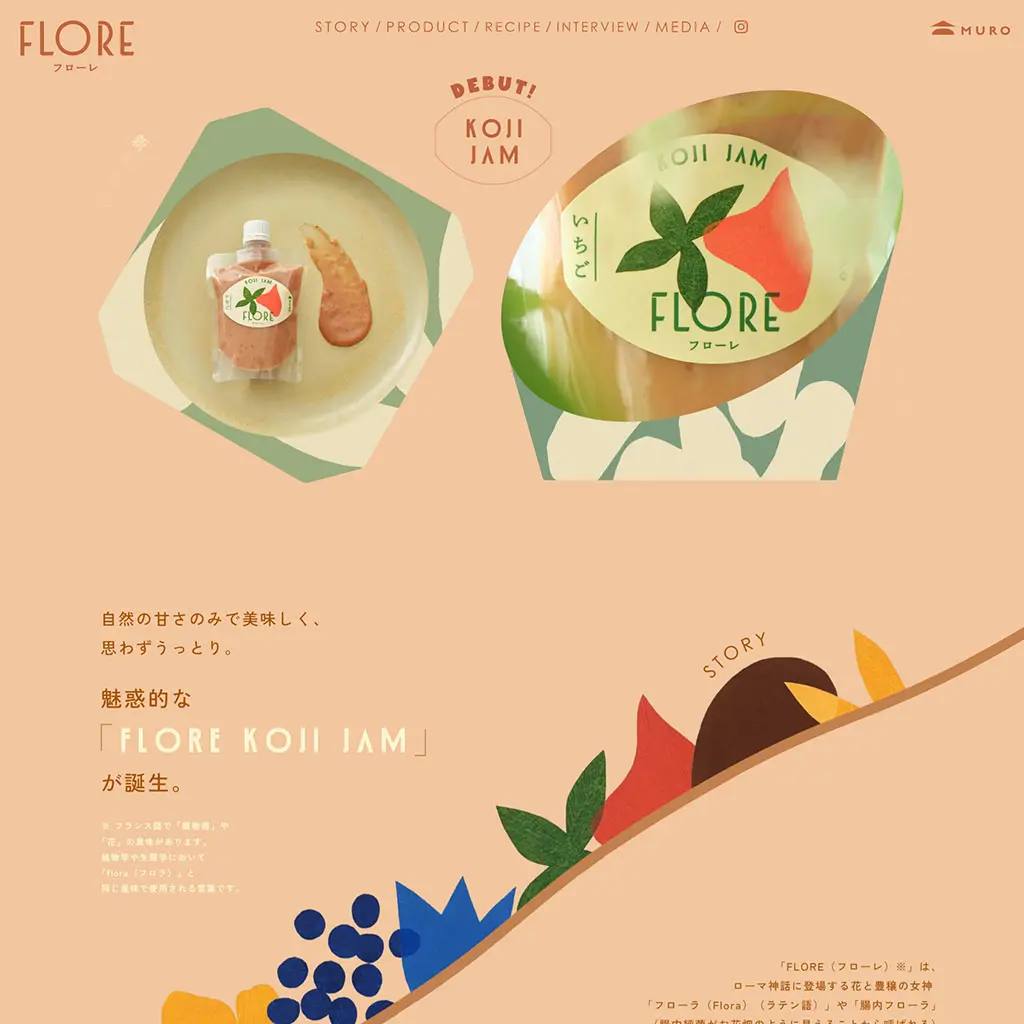 No.50 FLORE　トップページ